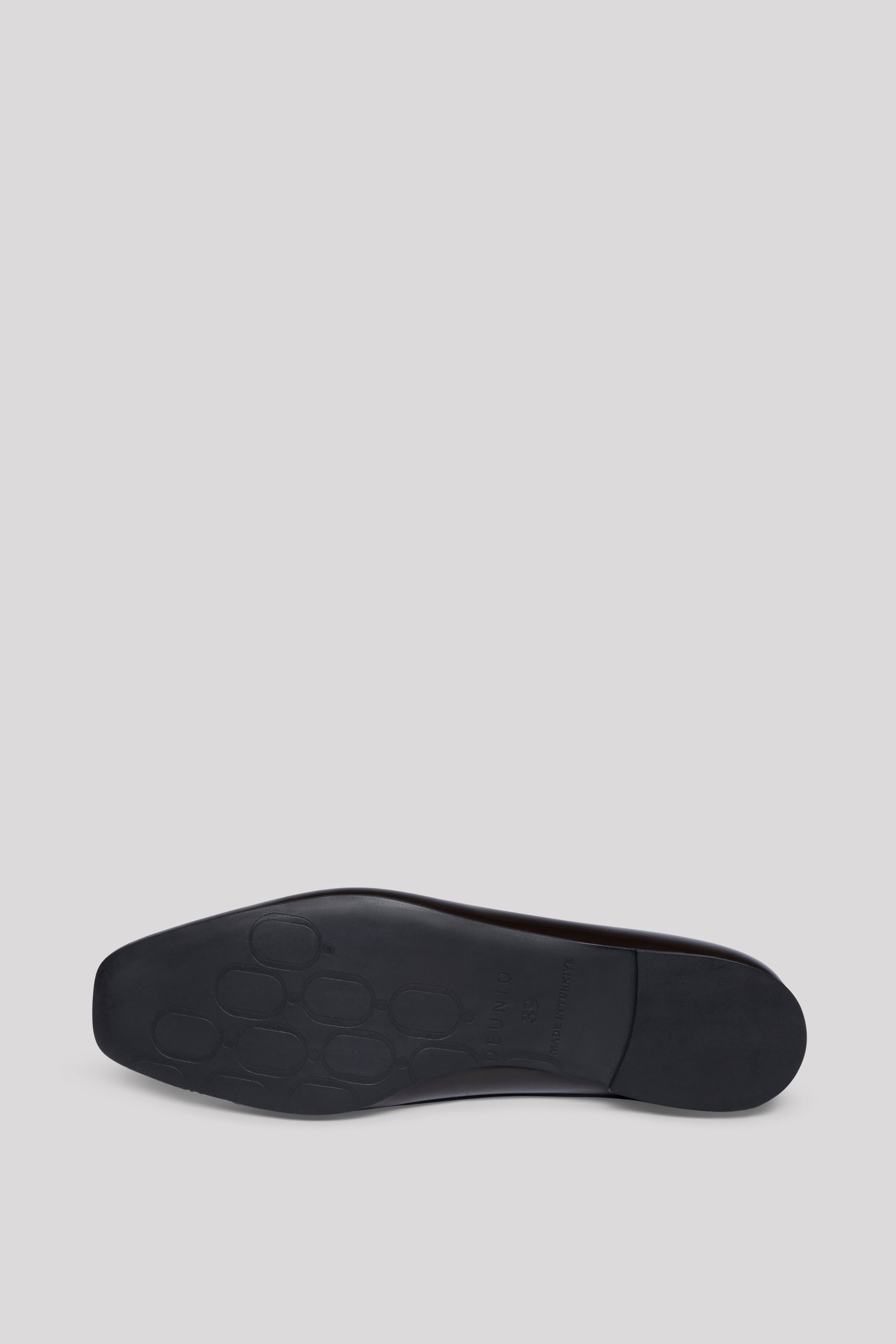 CHOCOLATE BROWN SQUARE TOE BALLET FLATS